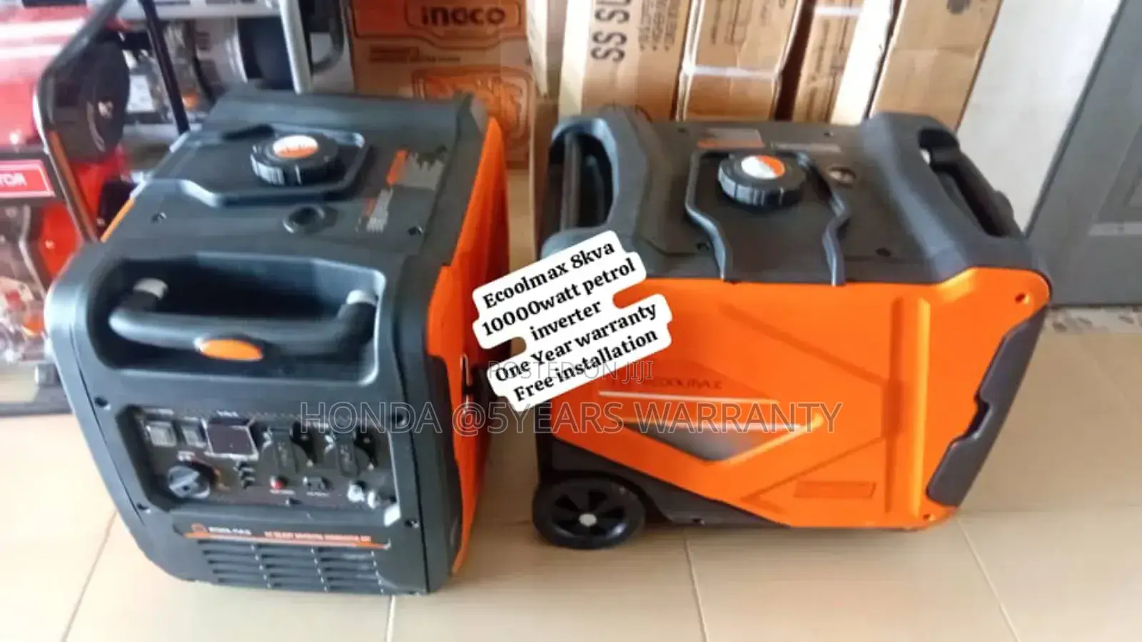 Energy at Home Ecoolmax Inverter 8kva 10000watt Petrol 8kva