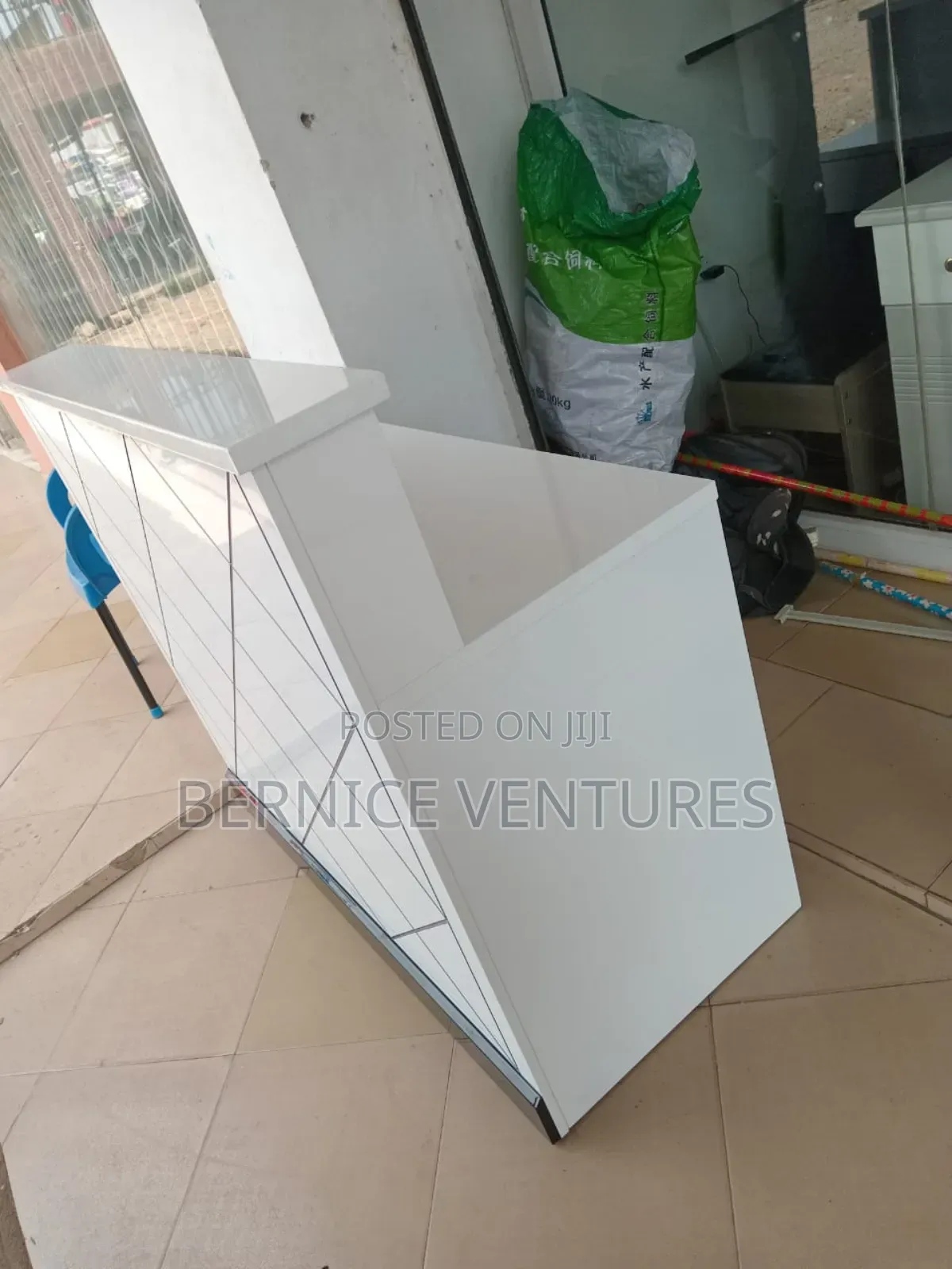 White Welcome Desk for Sale