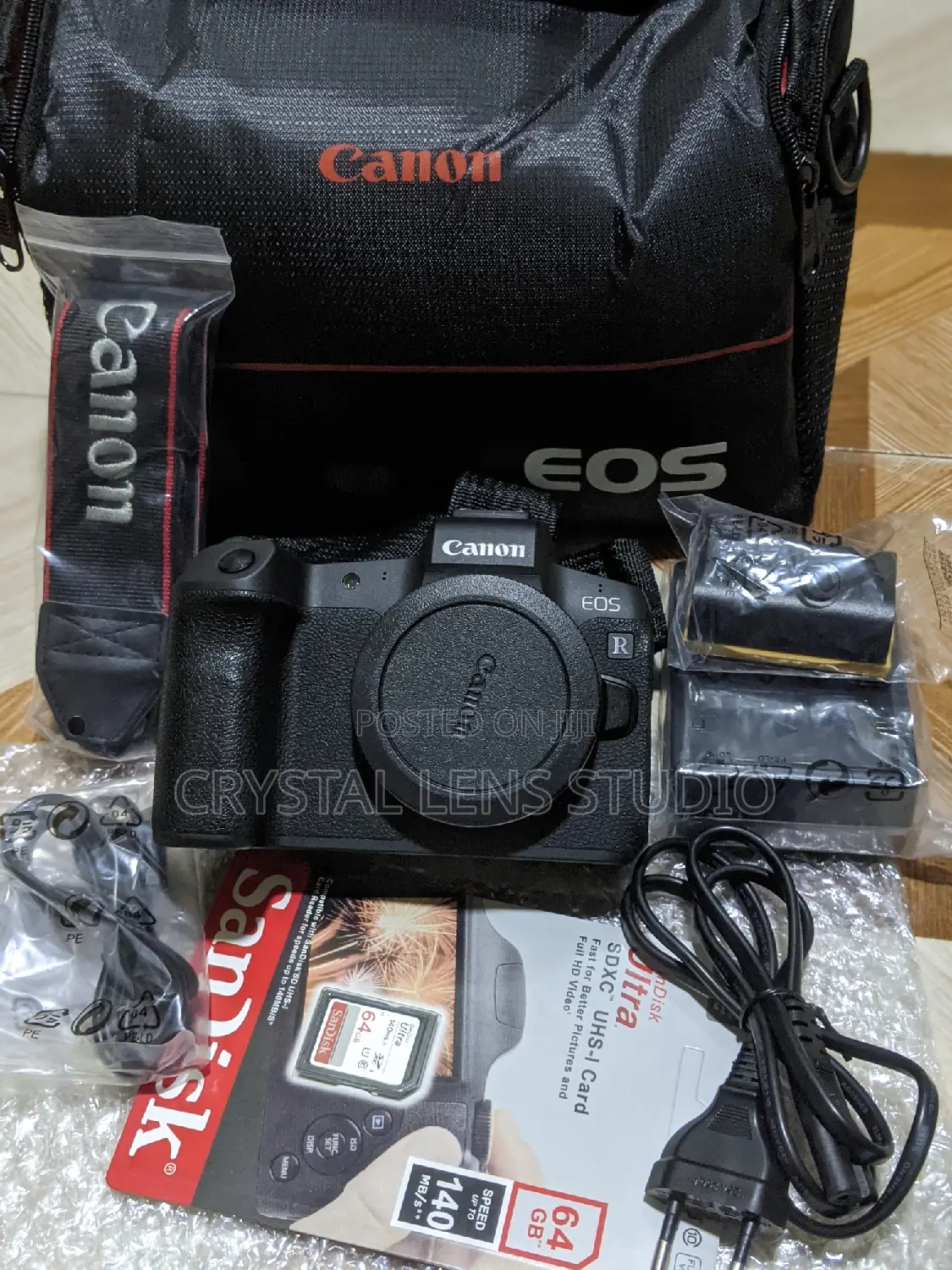 99% New Canon R With Accessories