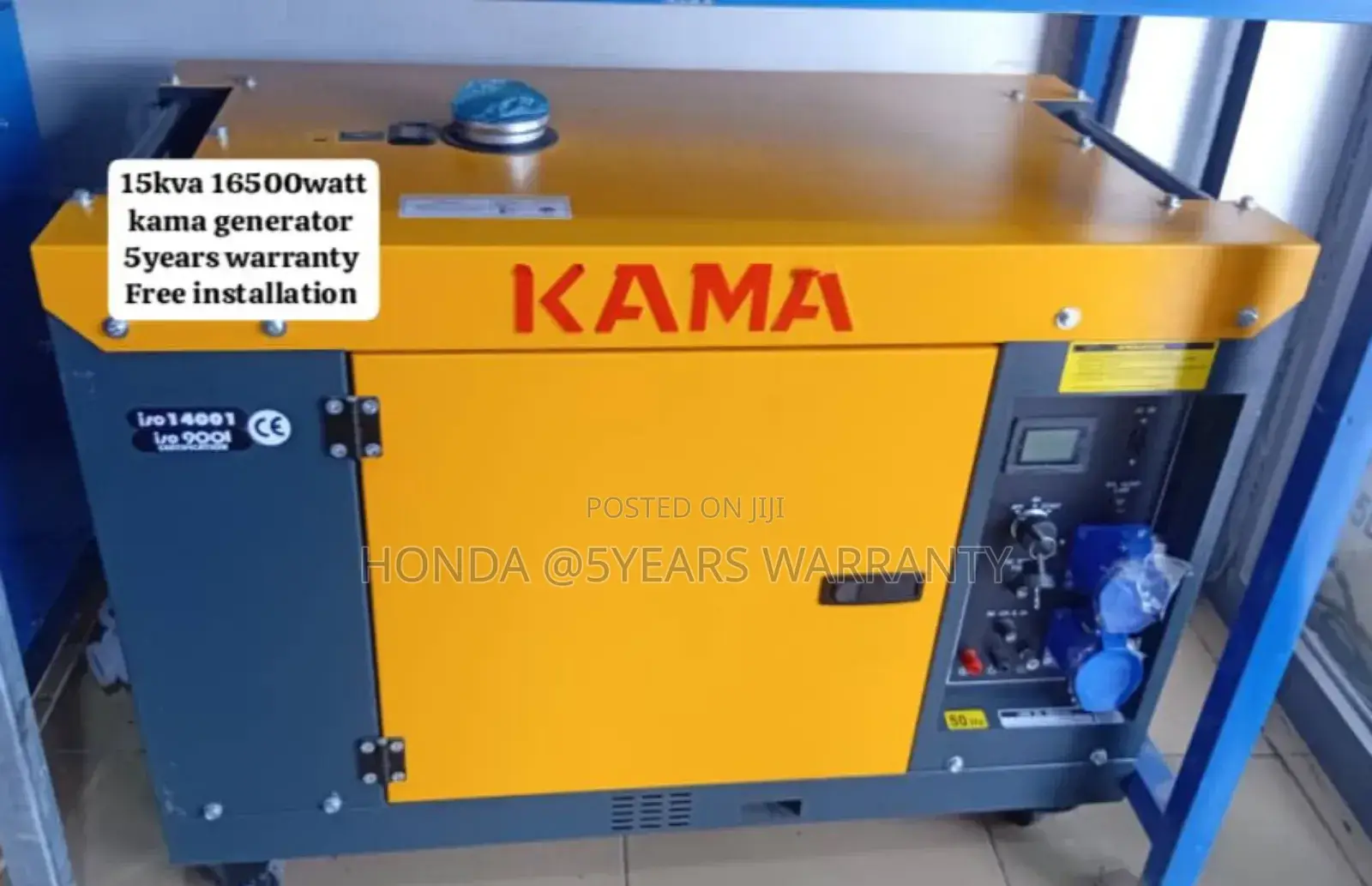 Home Energy Hub Kama Generator 15kva 16500watt Diesel 15kva