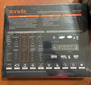 Tenda Gigabit Wi-fi6 Dual Bandrouter Wireless Hotspot W30e