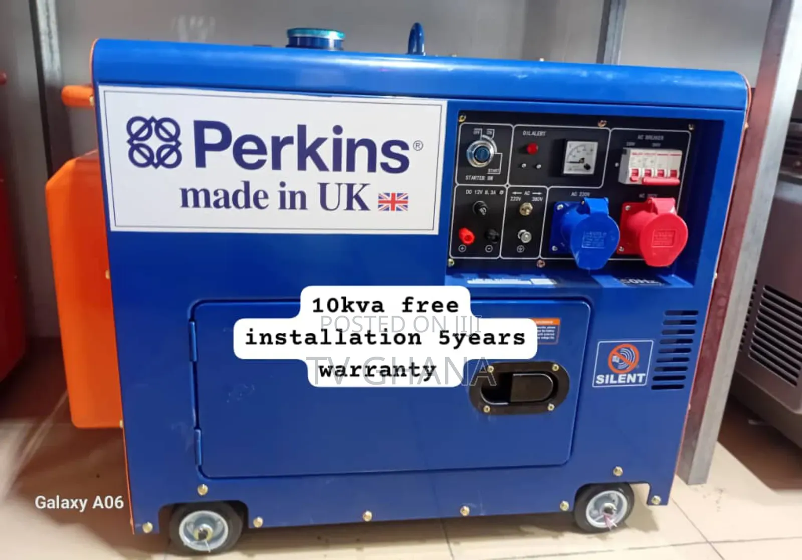 Quality You Can Hear and Feel Perkins 10kva 13000wats Diesel