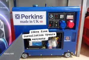 Quality You Can Hear and Feel Perkins 10kva 13000wats Diesel