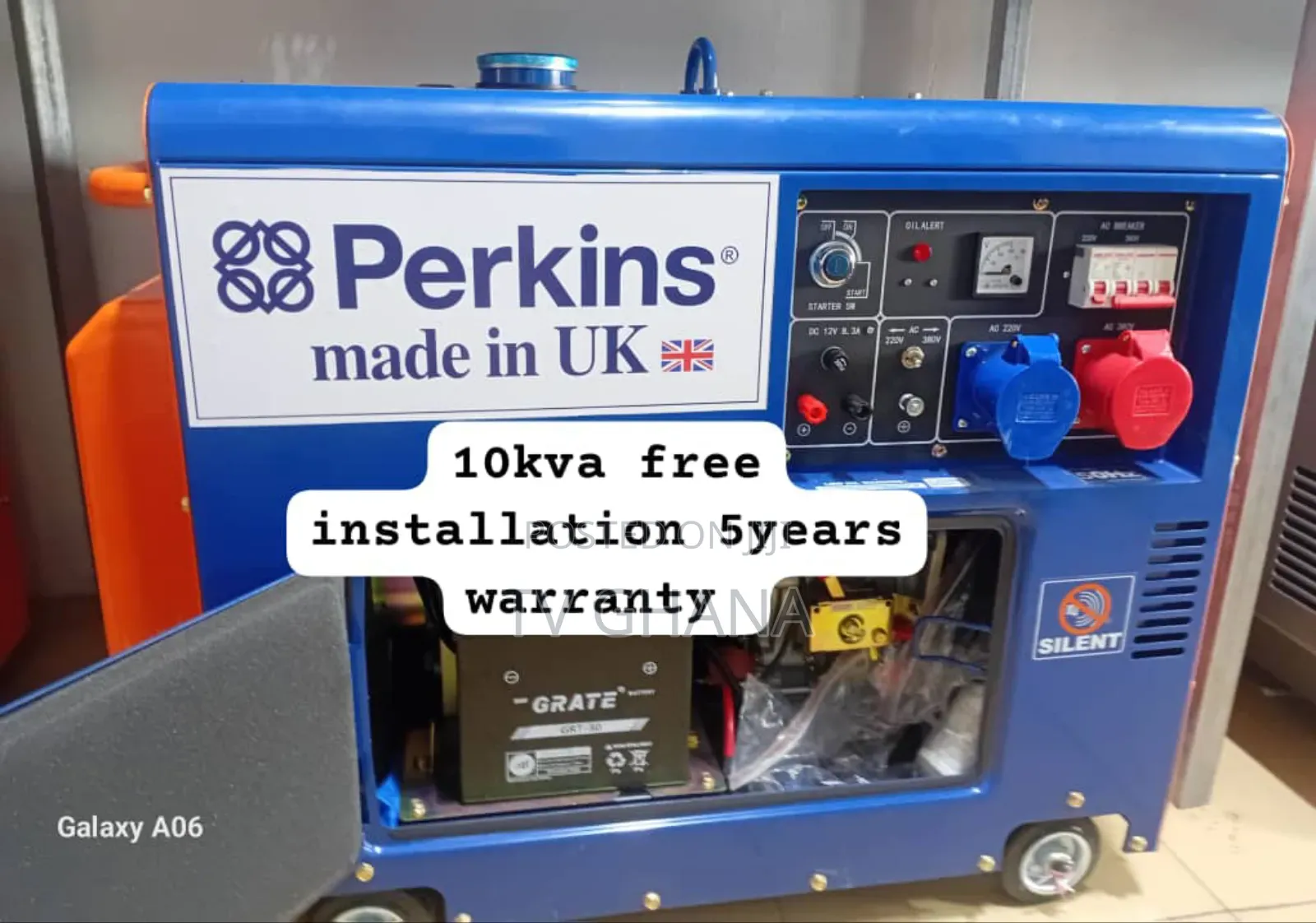 Quality You Can Hear and Feel Perkins 10kva 13000wats Diesel