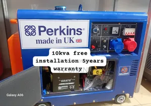 Quality You Can Hear and Feel Perkins 10kva 13000wats Diesel