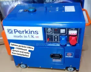 Power Flow Energy Perkins 10kva 13000watt 3phase Generator
