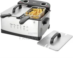 Cookworks Twin Deep Fryer 5l- Uk