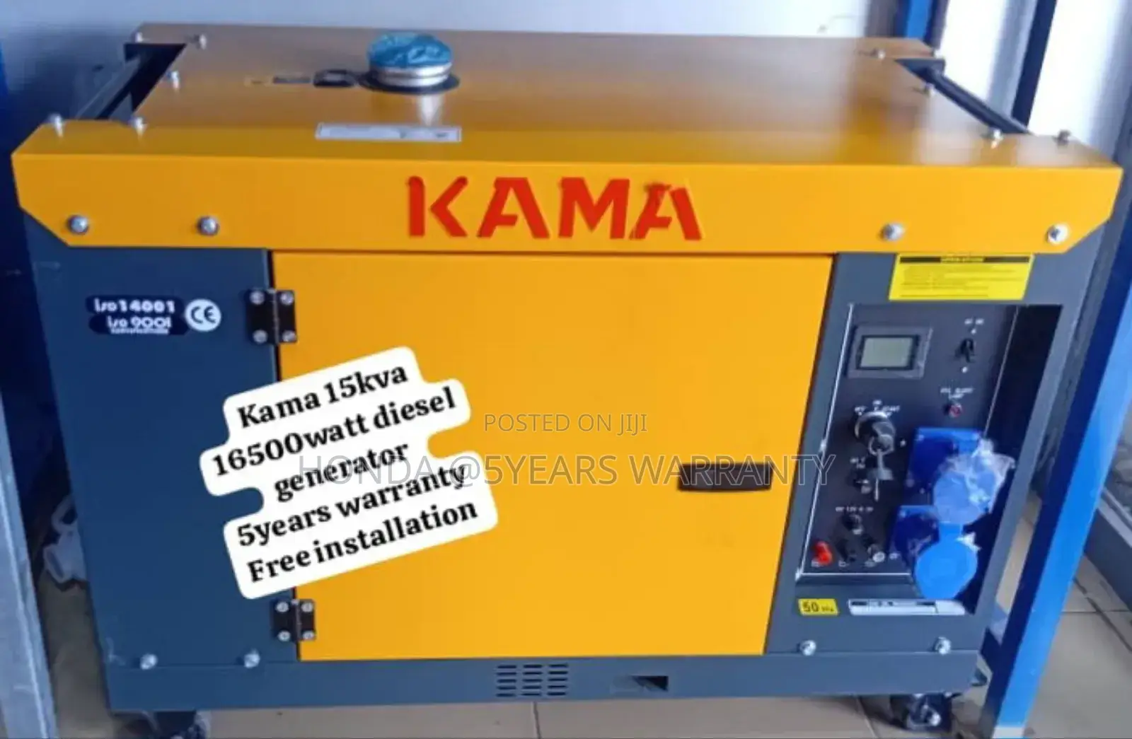 Power Stream Energy Kama 15kva 16500watt Diesel Generator