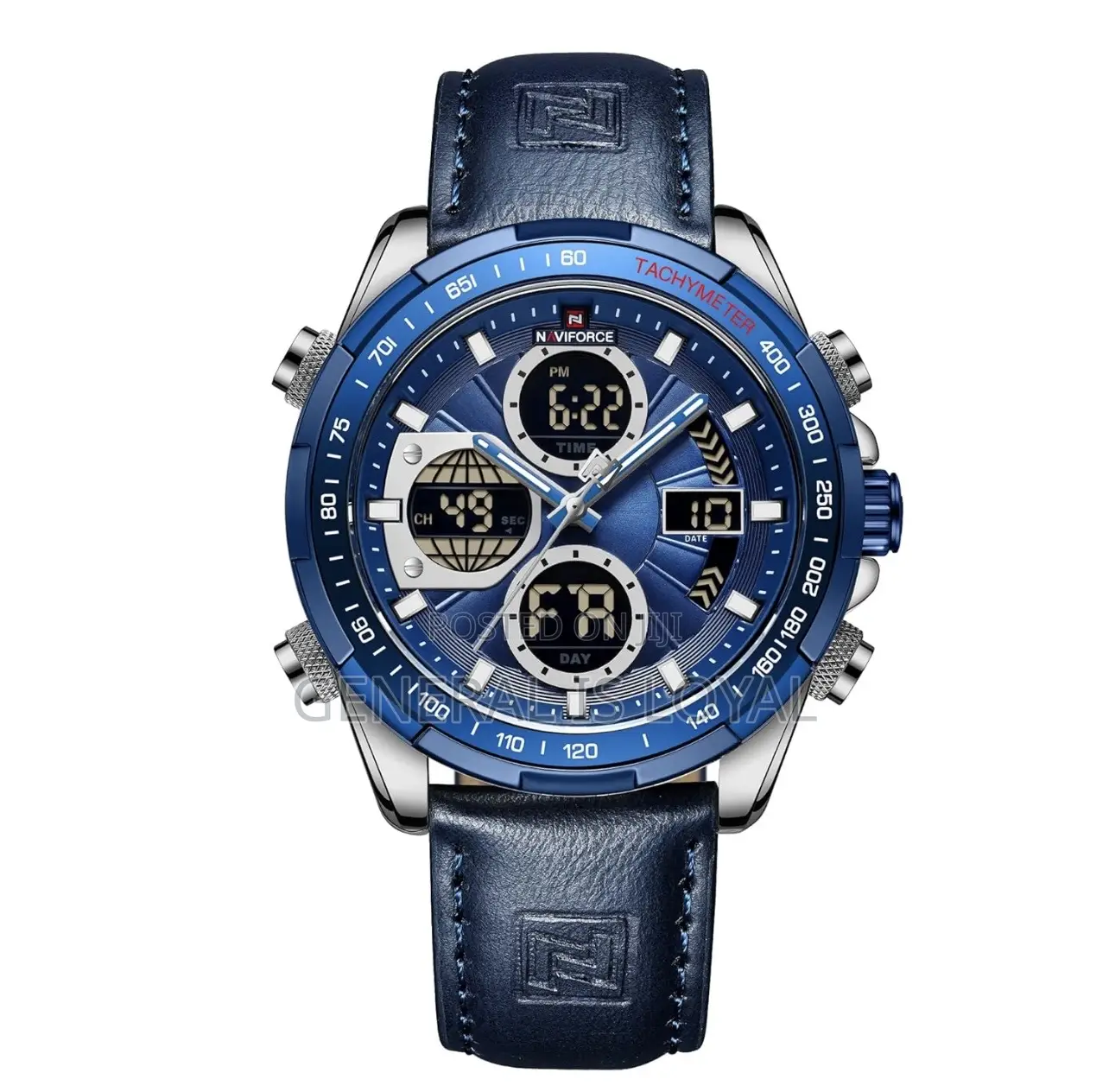 Naviforce Digital and Analog Watch