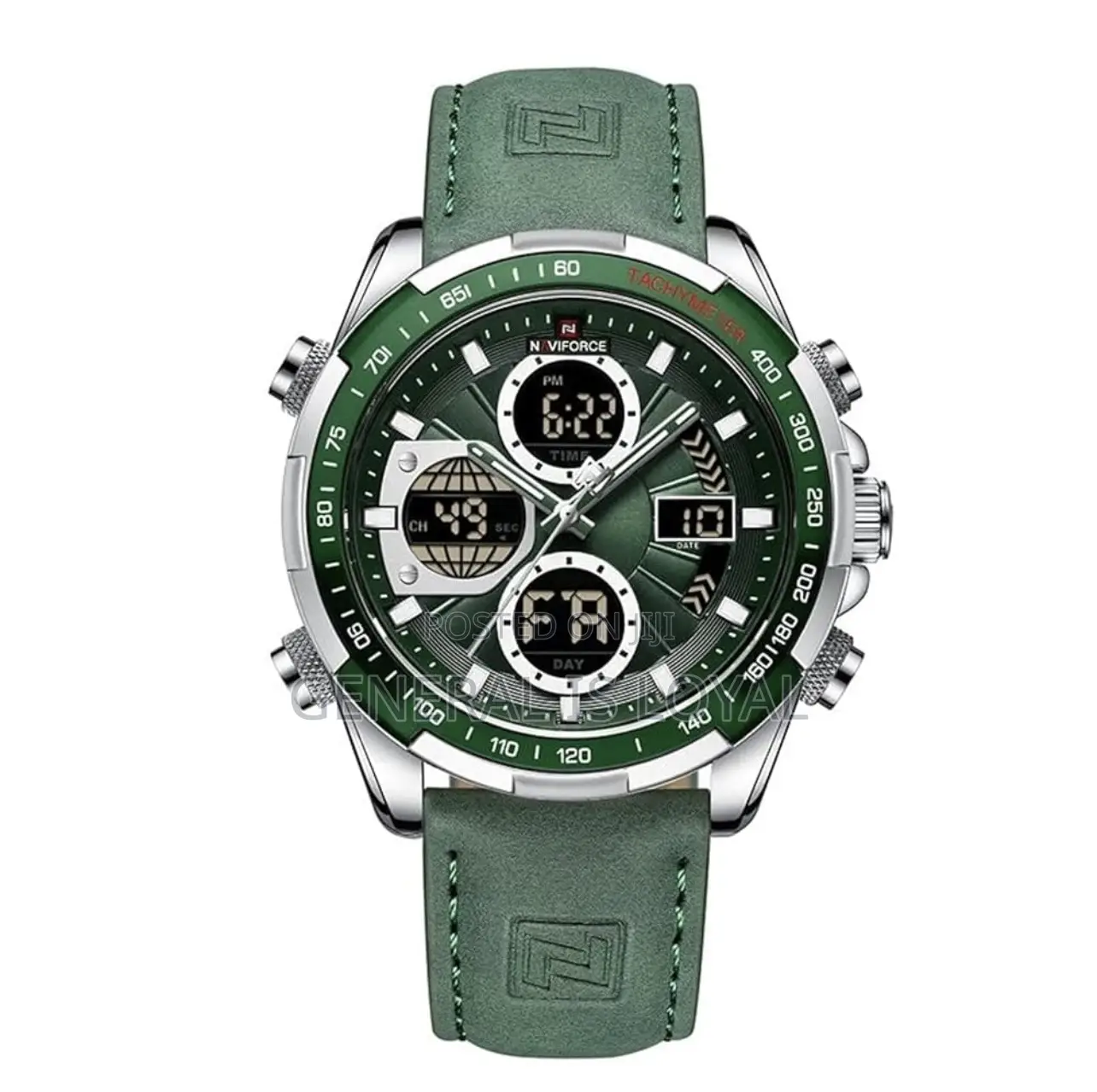 Naviforce Digital and Analog Watch