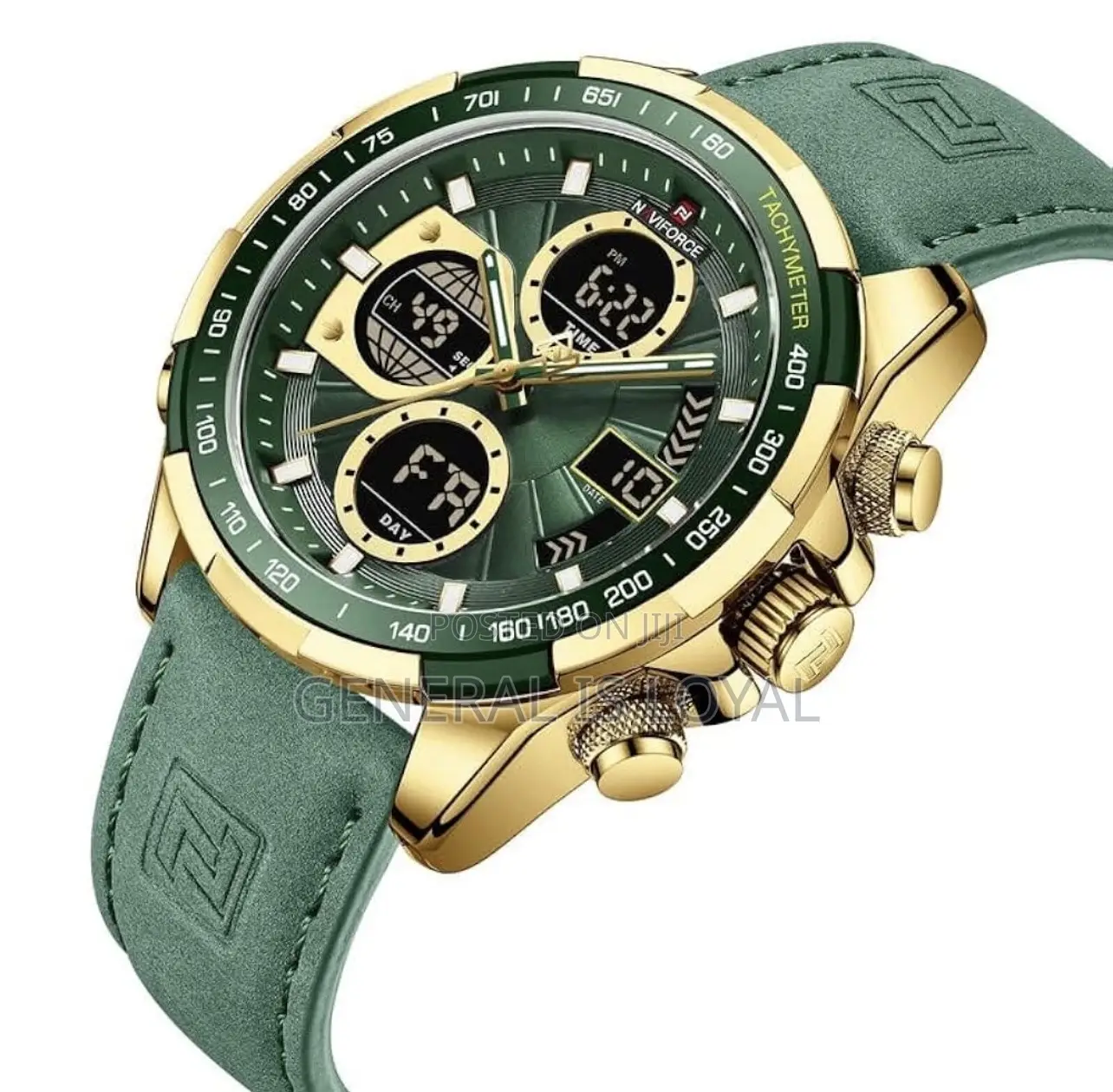 Naviforce Digital and Analog Watch