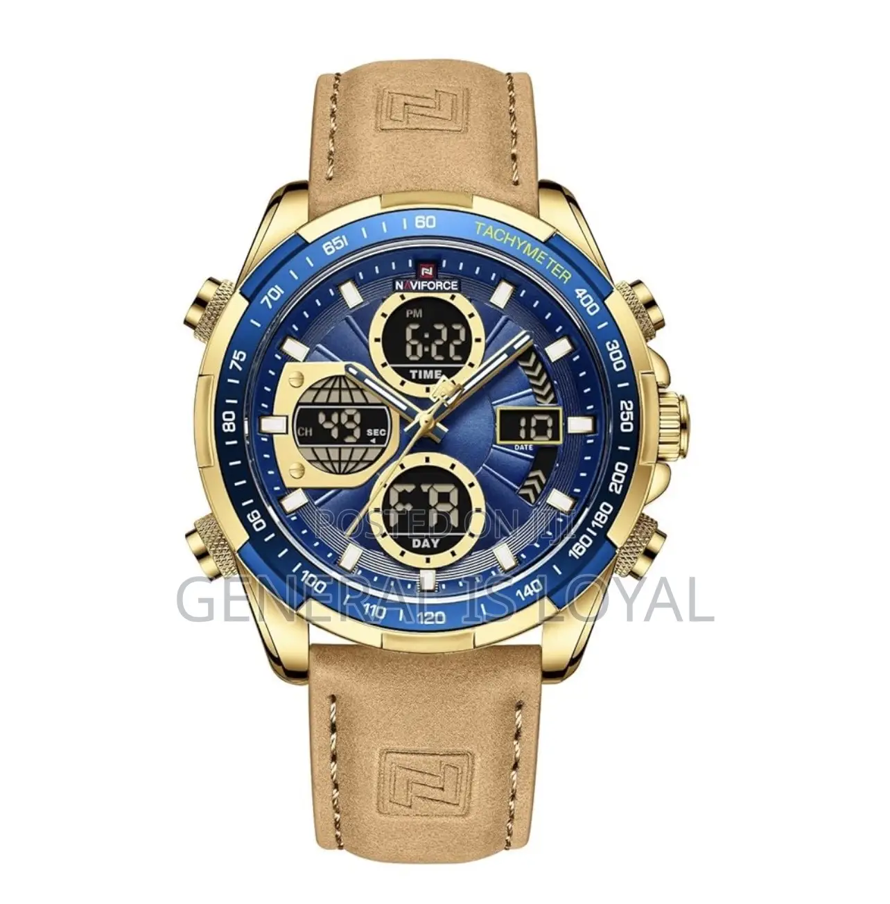 Naviforce Digital and Analog Watch