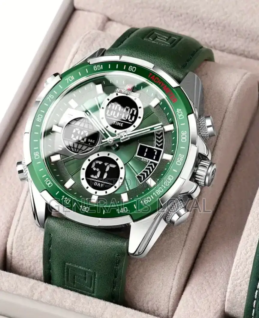 Naviforce Digital and Analog Watch