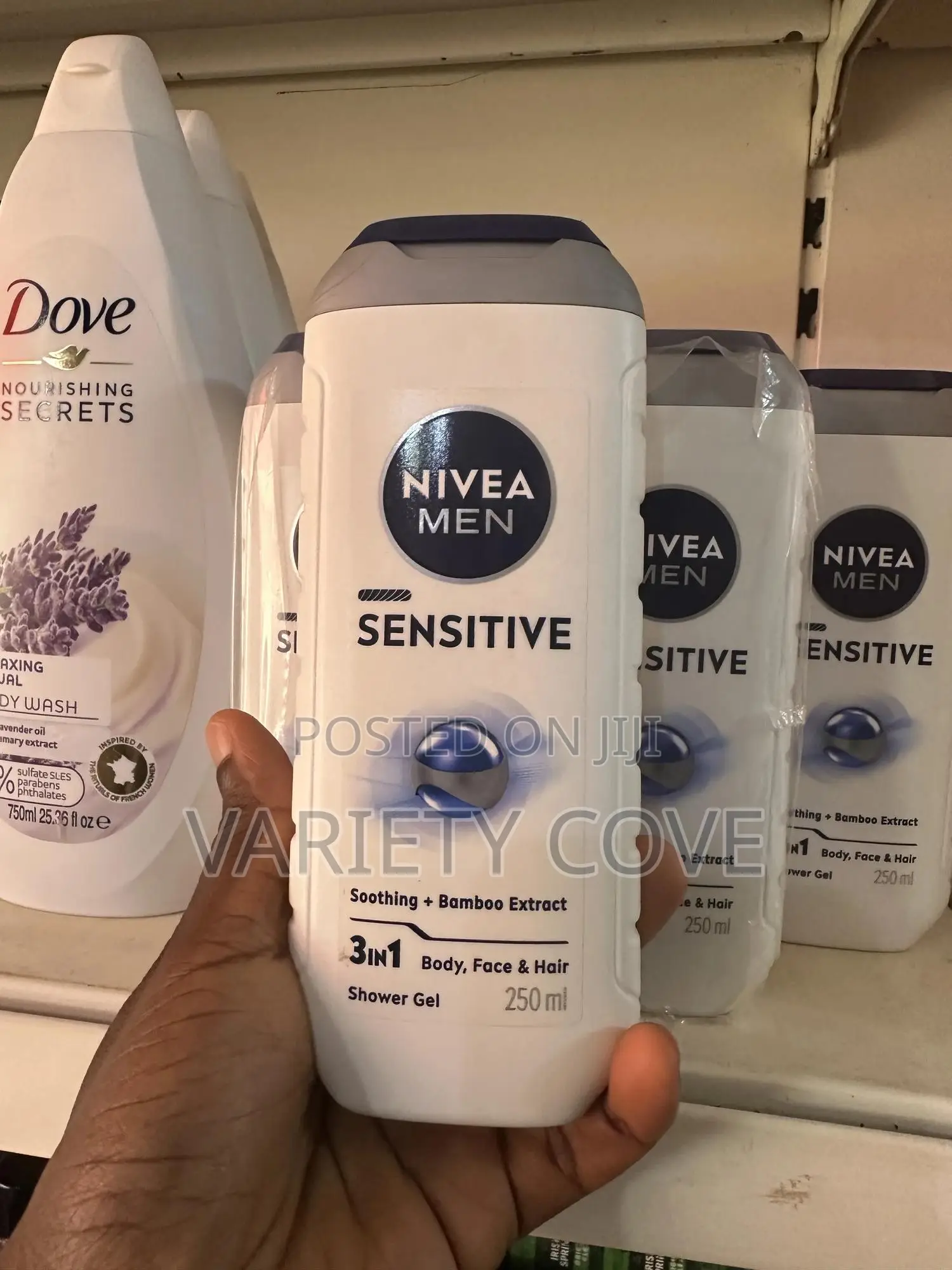 Nivea Men Sensitive Skin Shower Gel 250ml