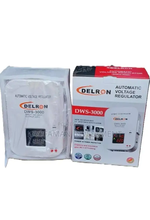 Delron DWS-3000 Wall Mounted Stabilizer 3000watts