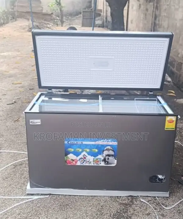 Delron Dcf350 Single Door Chest Freezer 350litres