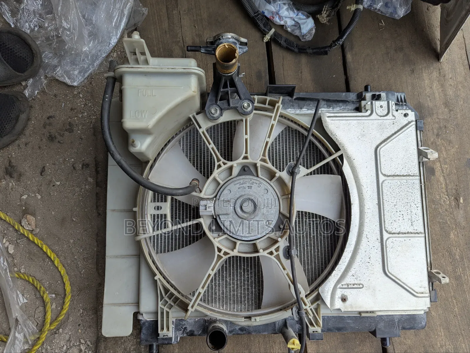Toyota Yaris/Vitz 2007,2008,2009,2010,2011 Radiator Fan