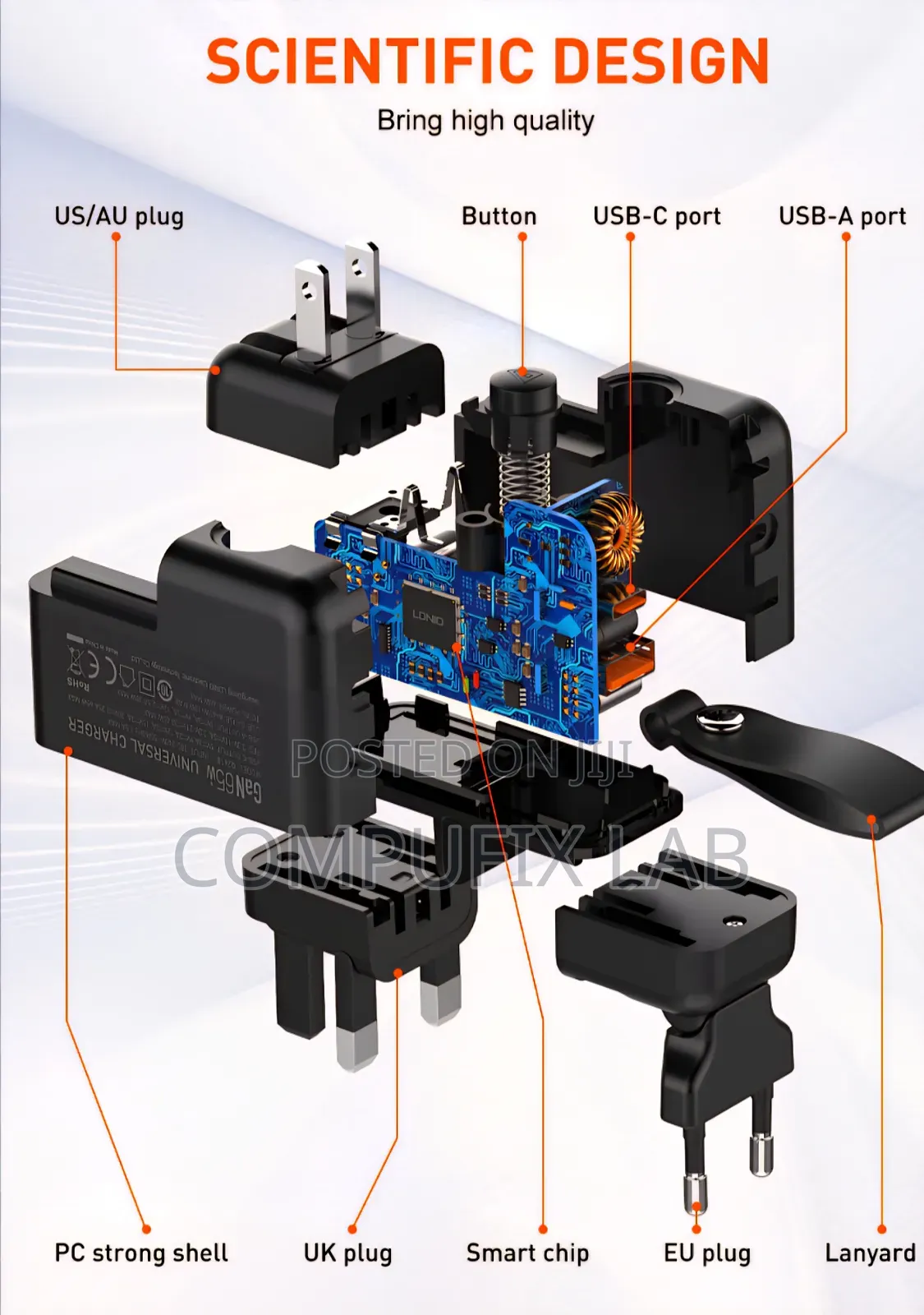 Ldnio 65w Universal Super Fast Charger
