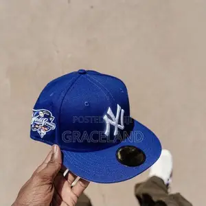 This Is Original New Era Snapback Cap Los Angeles Pure Blue