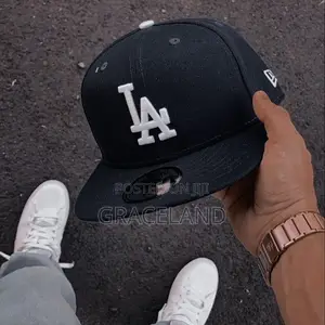 This Is Original New Era Snapback Cap Los Angeles Pure Blue
