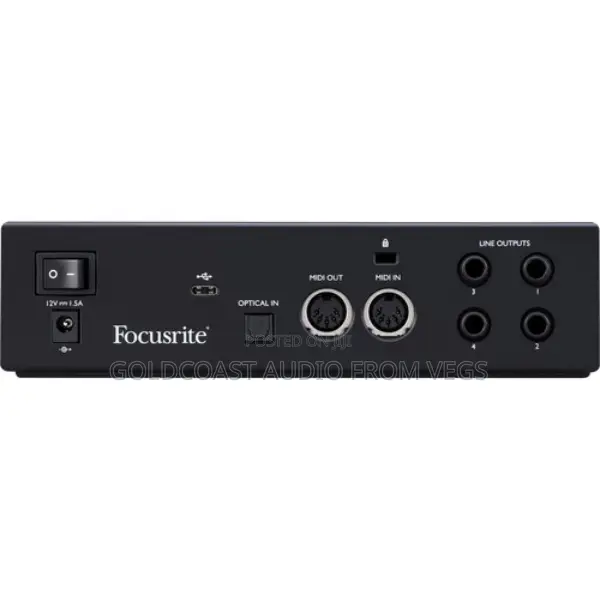 Focusrite Clarett+ 2pre Usb-C Audio/Midi Interface