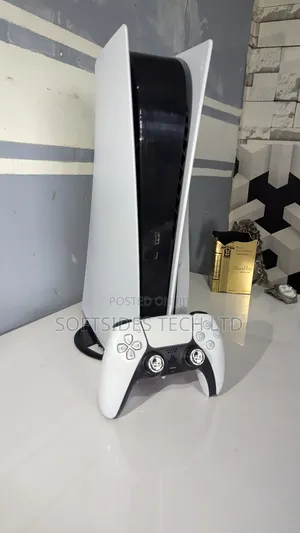 White Playstation 5 Standard Available for Sale in Accra
