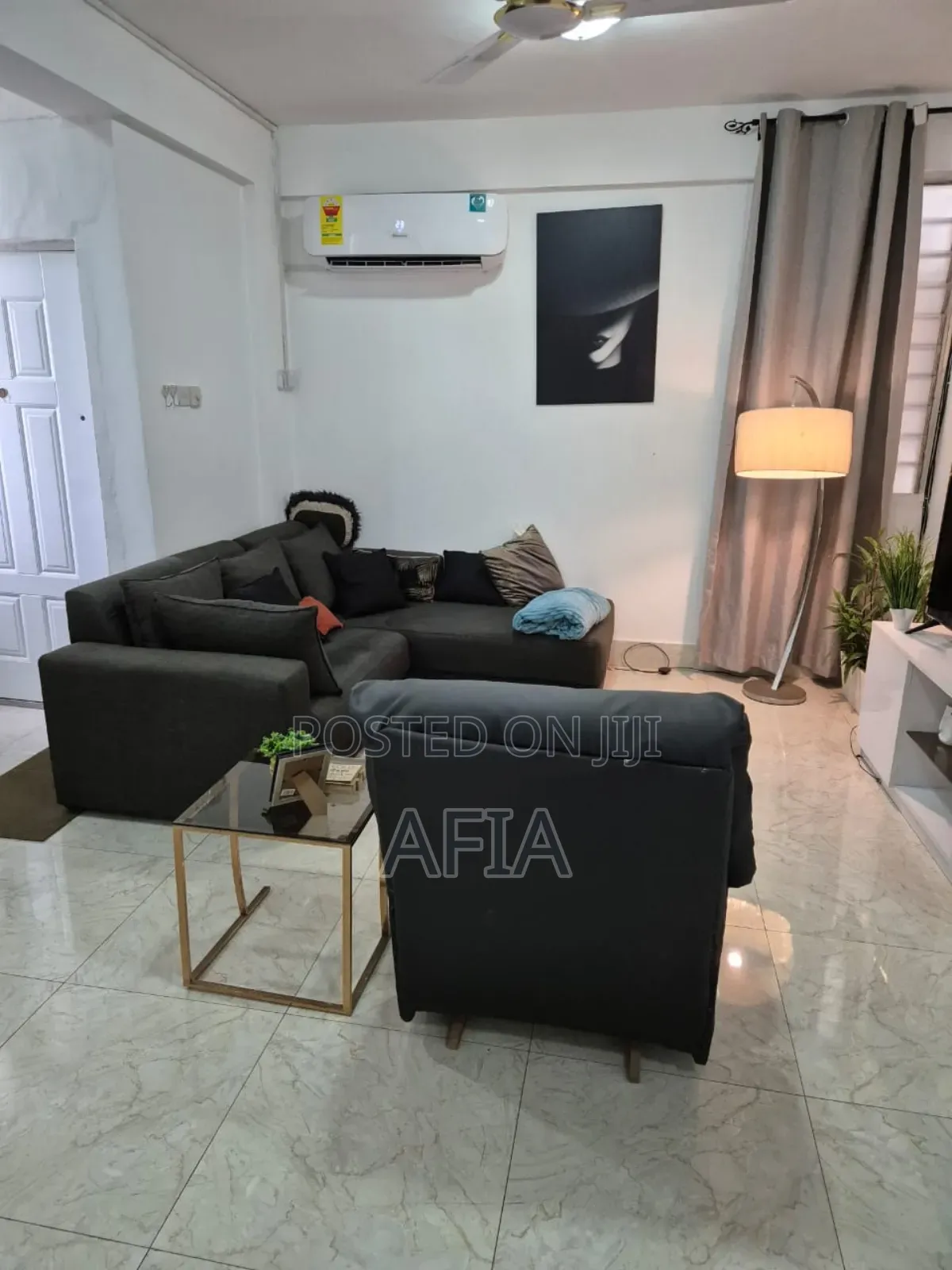 Furnished 2bdrm Apartment in Ghacem Flats( Ramsar, Spintex for rent