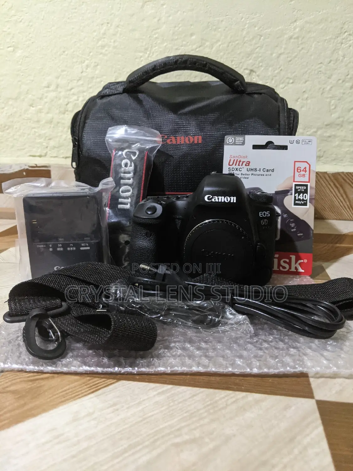 99% New Canon 6d Mark Ii With Bag and Free Sd Card
