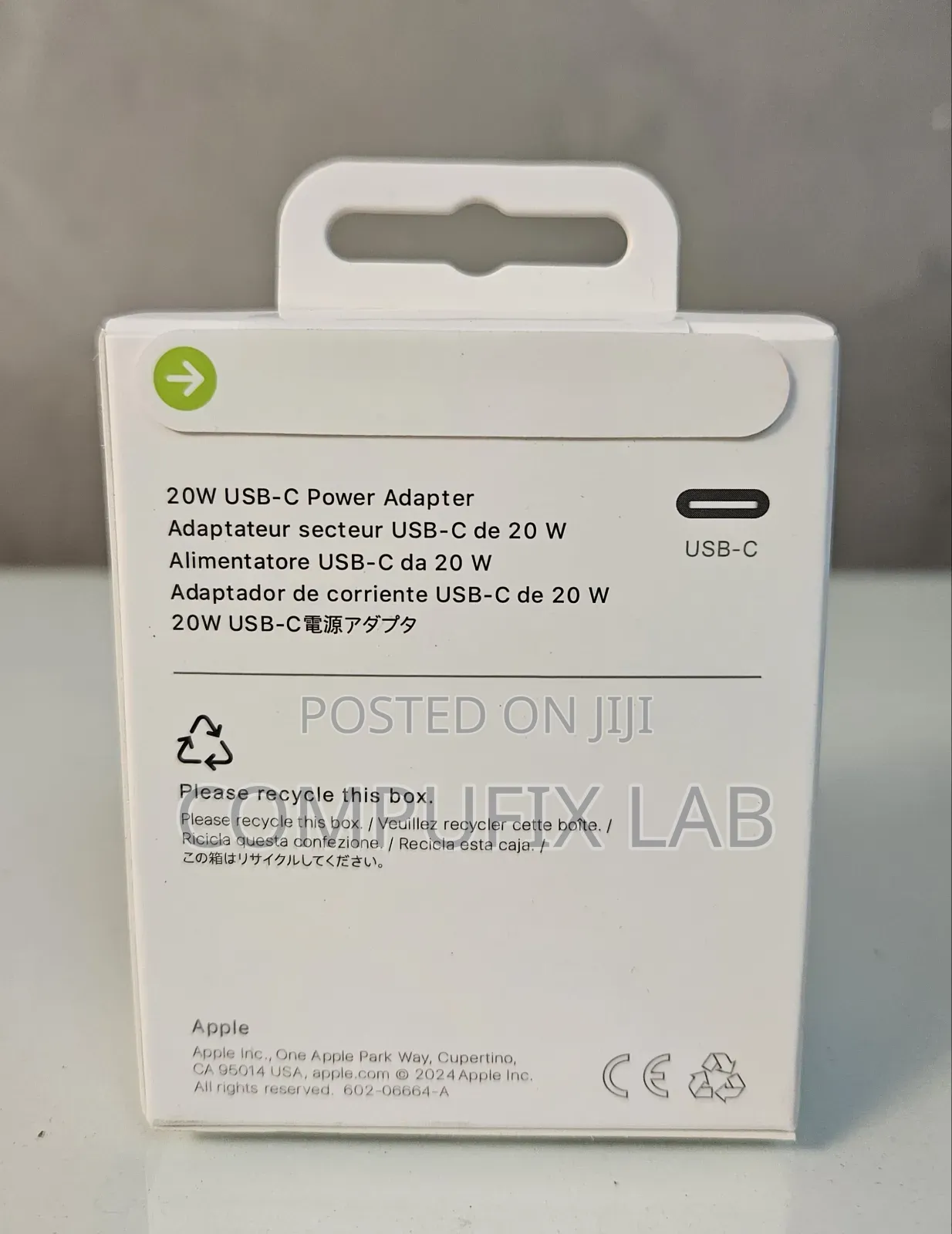 Apple Mwvv4sm/a 20w Usb C iPhone Charger