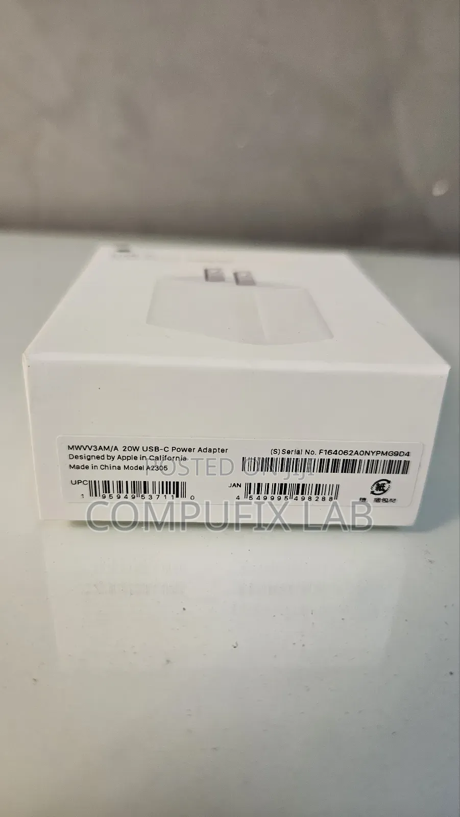 Apple Mwvv4sm/a 20w Usb C iPhone Charger