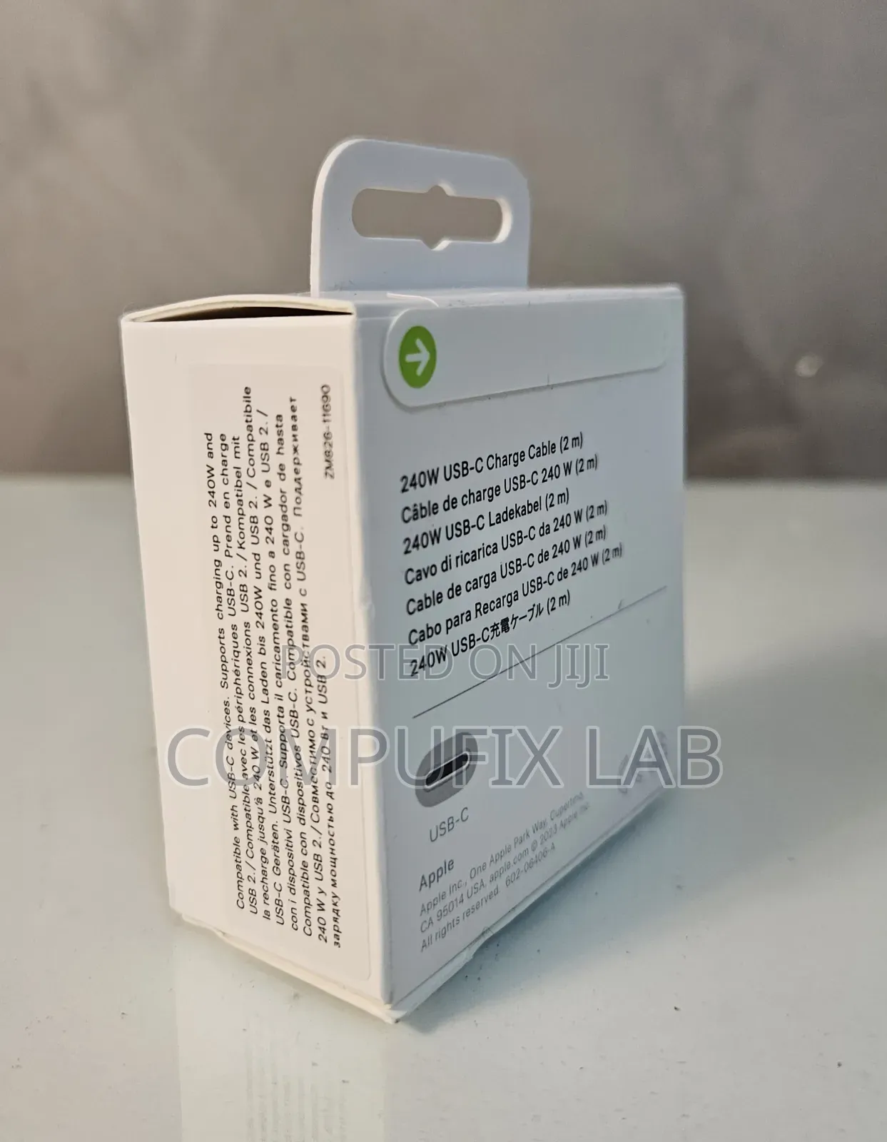 Apple Mu2g3zm/a Usb-C 240w Charge Cable (2m)