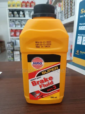 Nrg Super Heavy Duty Brake Fluid- Dot3 - 500ml
