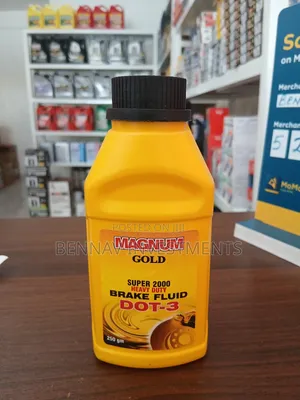 Magnum Gold Super Heavy Duty Brake Fluid- Dot3 - 250ml