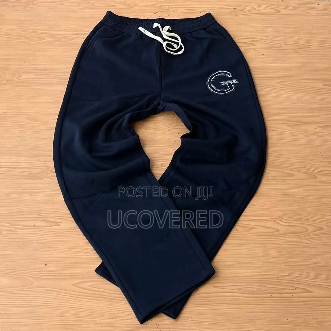 Unisex Baggy Sweatpants Waist Flare Leg Joggers