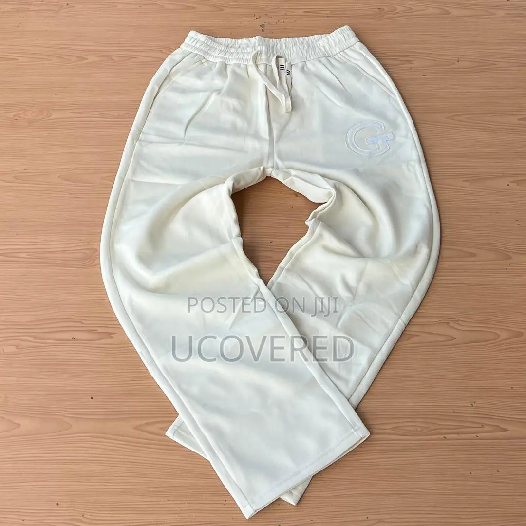 Unisex Baggy Sweatpants Waist Flare Leg Joggers