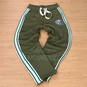Unisex Baggy Sweatpants Waist Flare Leg Joggers