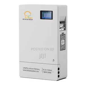 Solar Lithium-100ah, 51.2v Battery- Br Solar