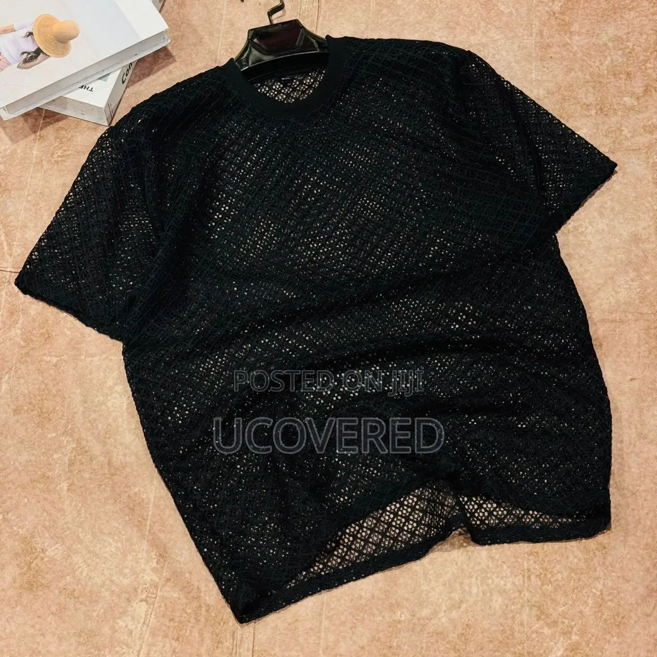 Men’S Mesh Top Short Sleeve Fitted Muscle Shirt