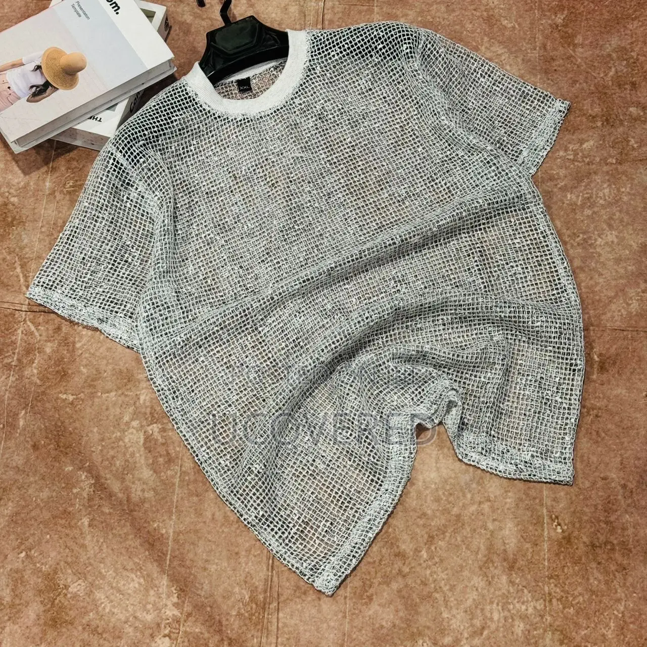 Men’S Mesh Top Short Sleeve Fitted Muscle Shirt