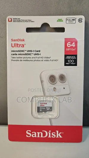 64gb Sandisk Ultra Microsdxc Card
