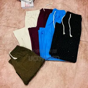 Unisex Sweatpants Graphic Flare Rhinestone Waist Drippy