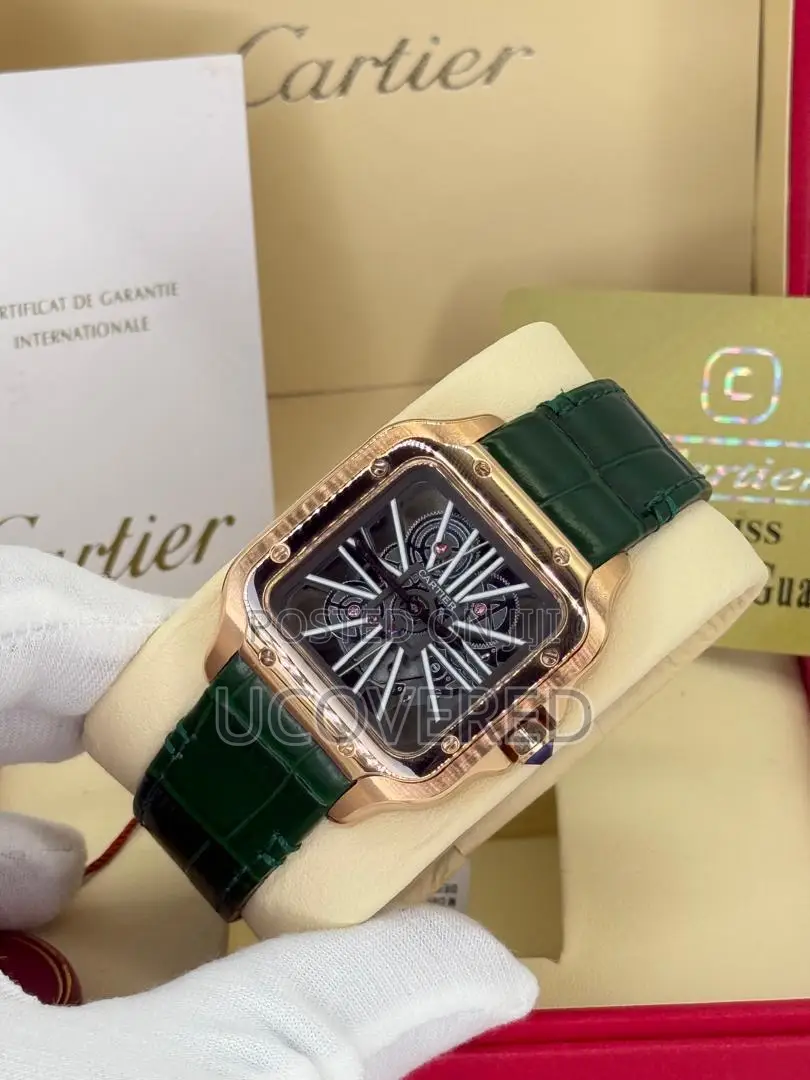 Cartier Unsiex Rectangular Automatic Wrist Watch