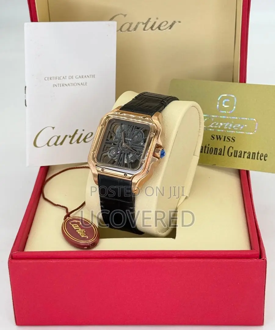 Cartier Unsiex Rectangular Automatic Wrist Watch