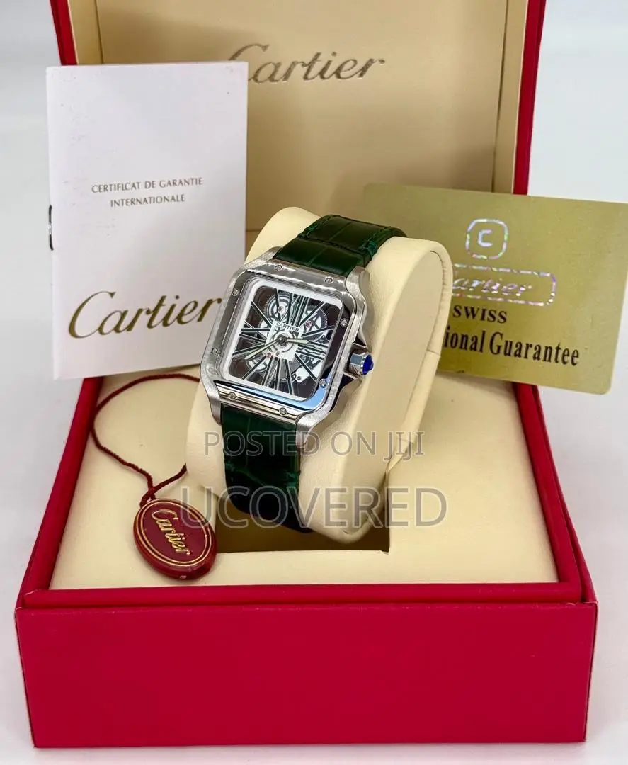 Cartier Unsiex Rectangular Automatic Wrist Watch