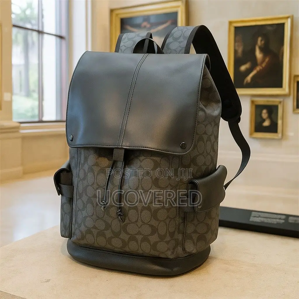 Vintage Leather Travel Backpack Fit 15.6 Laptop Waterproof