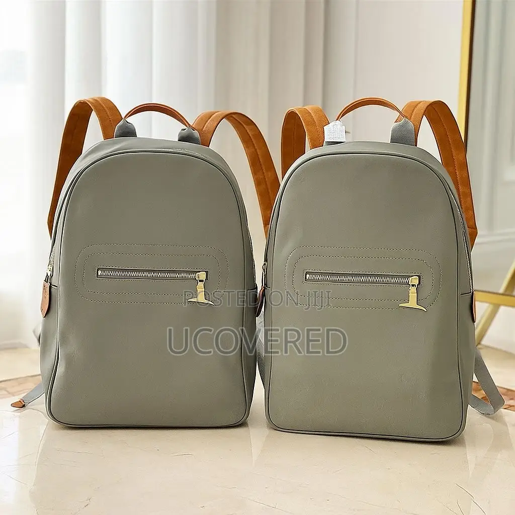 Vintage Leather Travel Backpack Fit 15.6 Laptop Waterproof