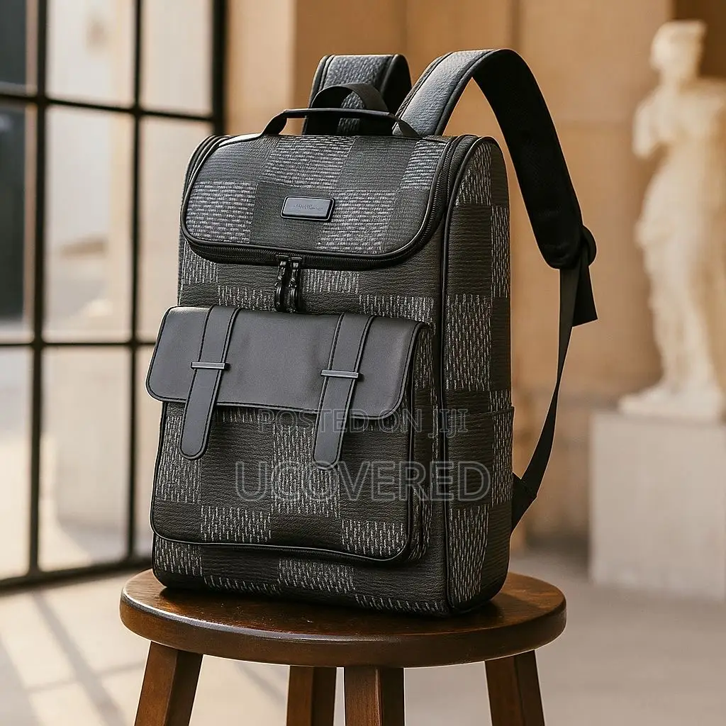 Vintage Leather Travel Backpack Fit 15.6 Laptop Waterproof