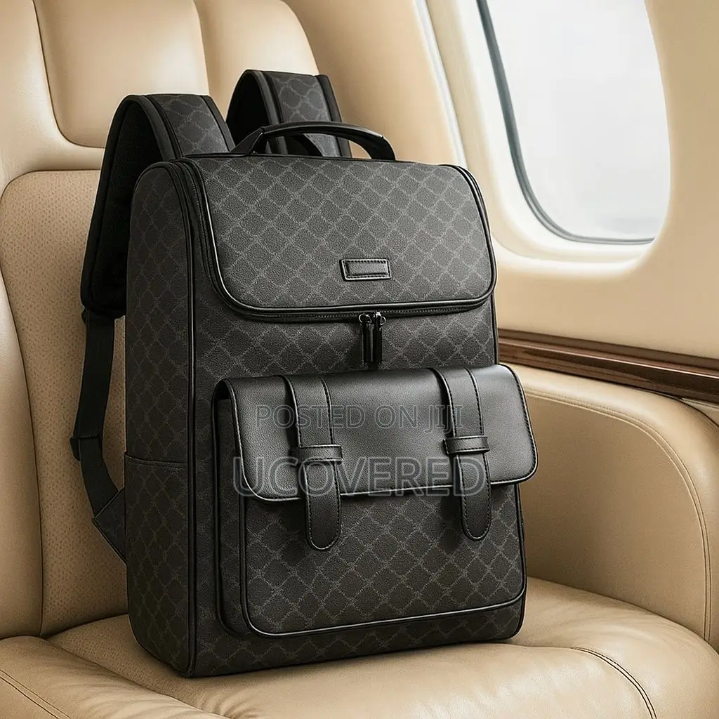 Vintage Leather Travel Backpack Fit 15.6 Laptop Waterproof