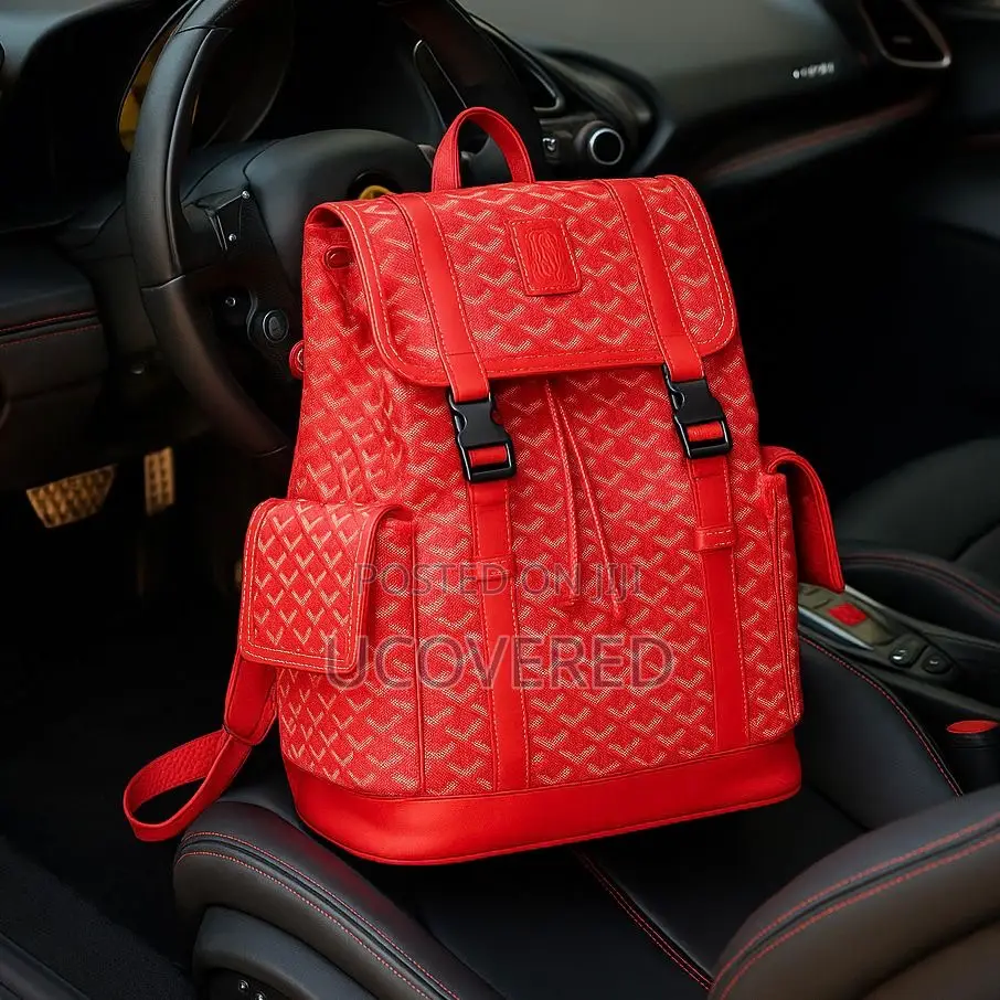 Goyard Unisex Backpack Luxury Anti-Theft Waterproof Bag