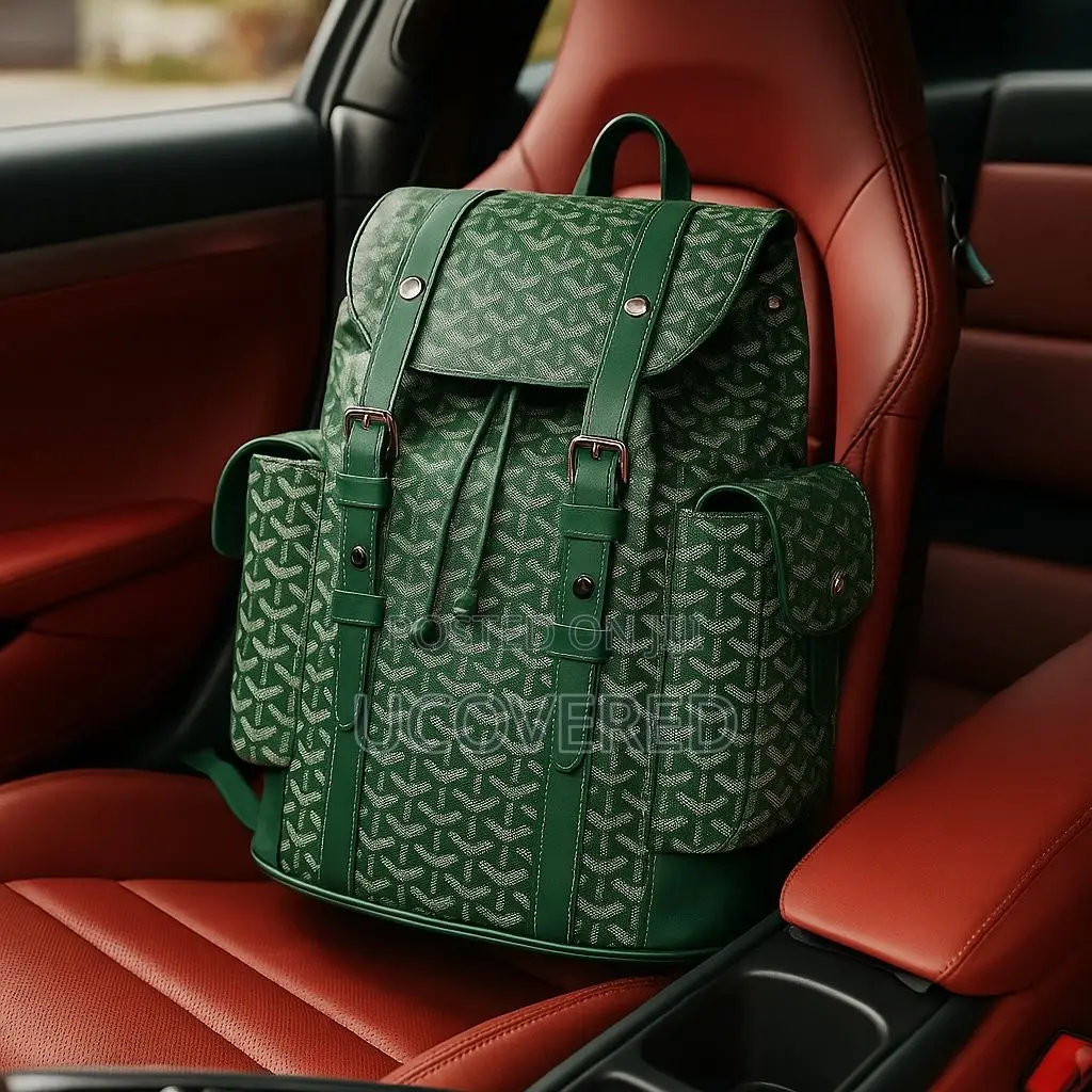 Goyard Unisex Backpack Luxury Anti-Theft Waterproof Bag
